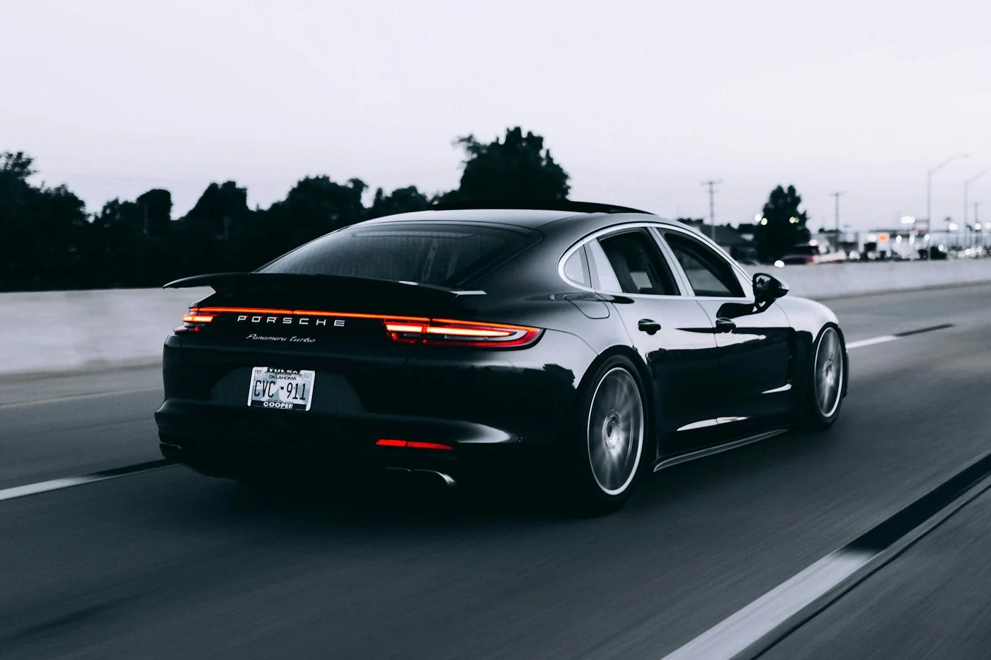 Modern car exterior parked outdoors